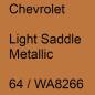 Preview: Chevrolet, Light Saddle Metallic, 64 / WA8266.